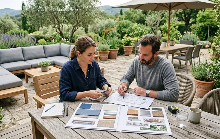 Weather-resistant outdoor furniture planning