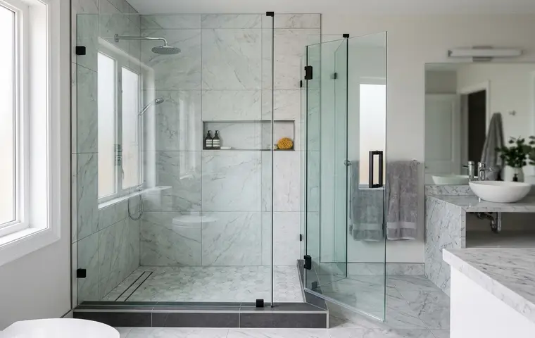 Shower partition (glass) design & installation
