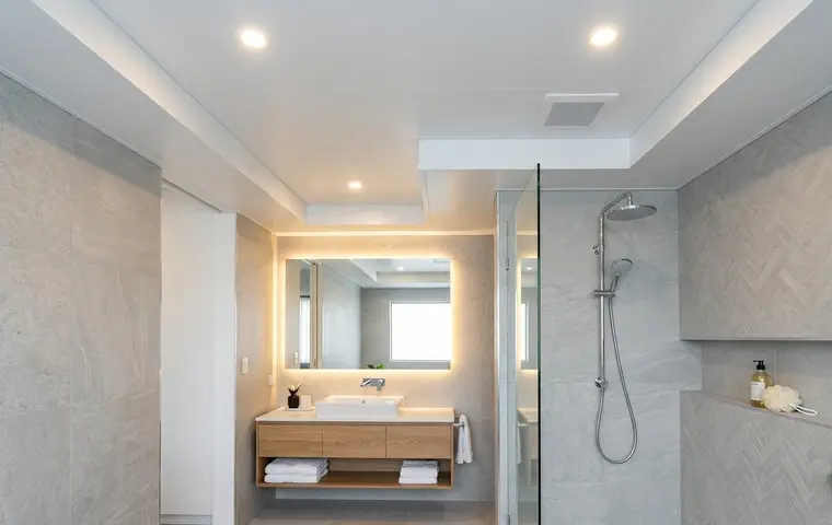Bathroom false ceiling (moisture resistant) design