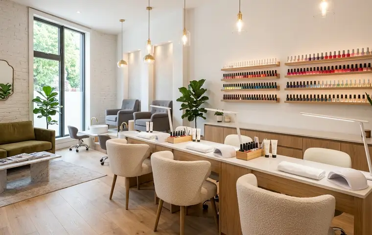 Nail studio interior design