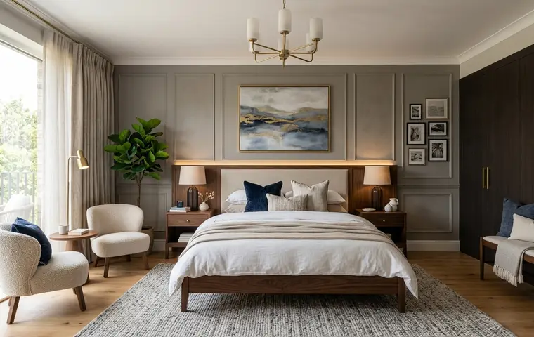 Master bedroom interior design & execution