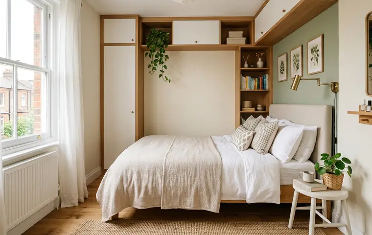 Small bedroom interior design ideas for flat (implementation)