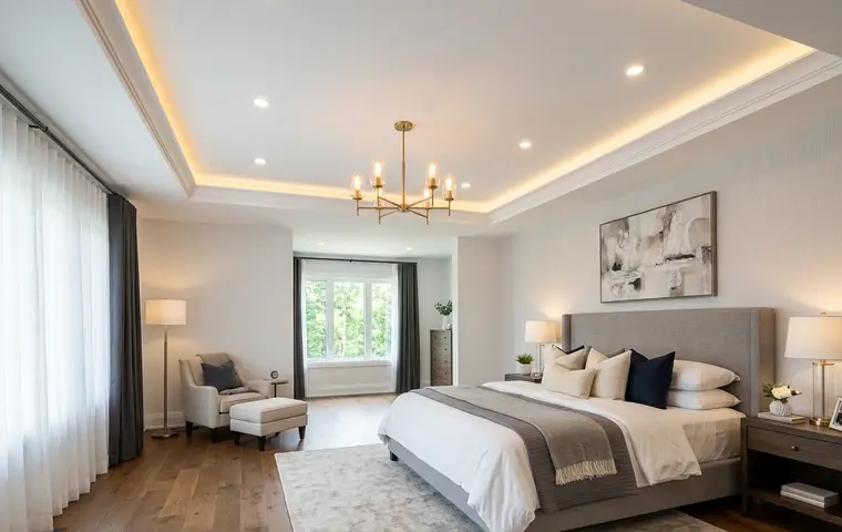 Master bedroom false ceiling design