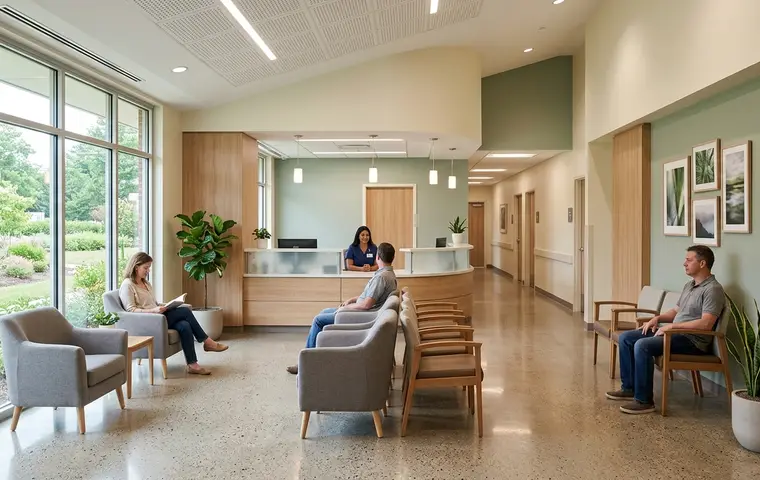 Small hospital interior design