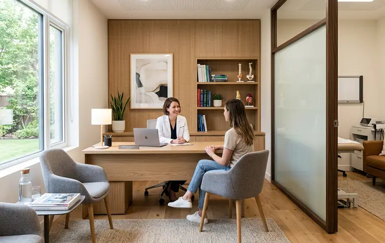 Doctor chamber interior design