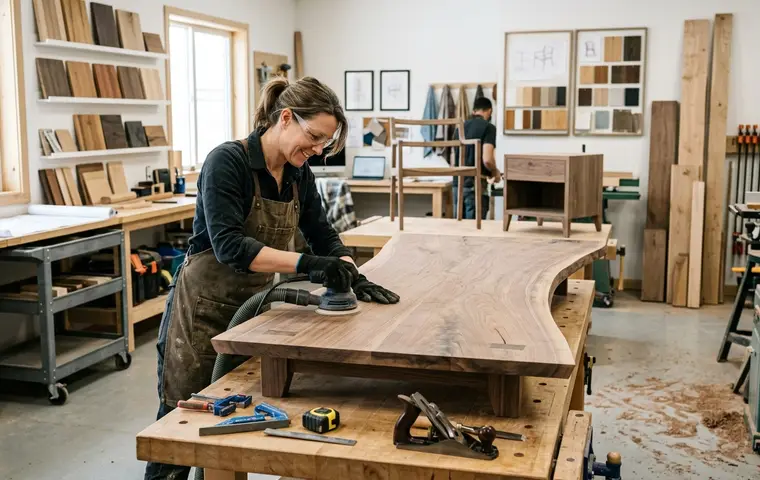 Custom furniture design & fabrication