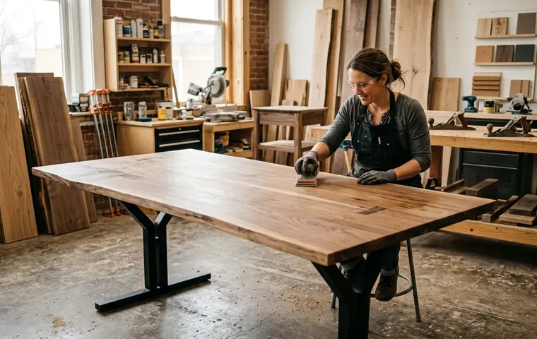 Custom dining table design & fabrication