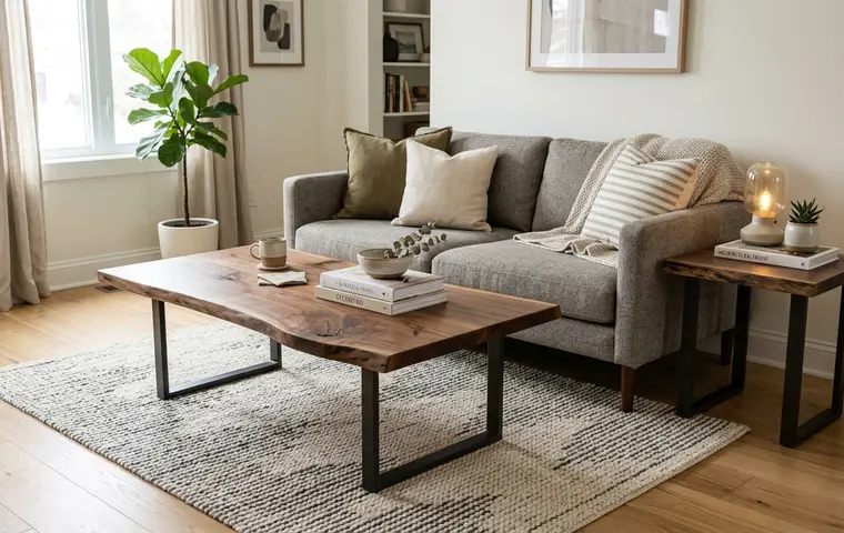 Custom coffee table & side table design