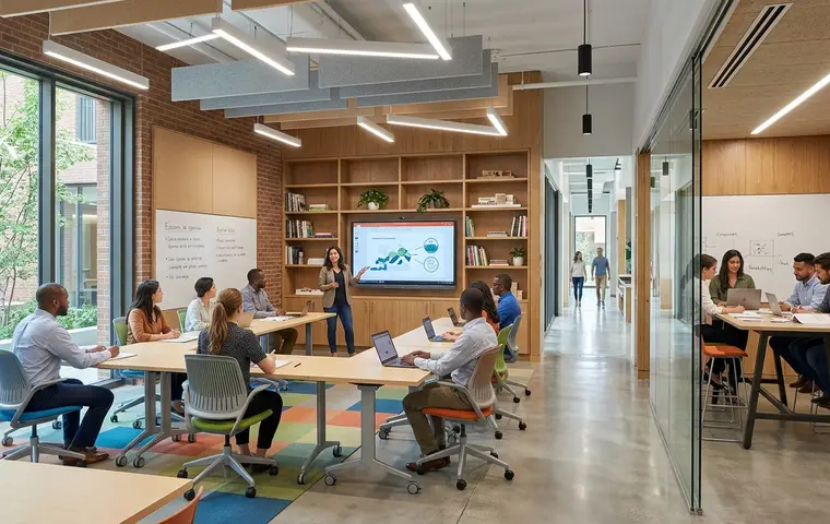 Training institute interior design
