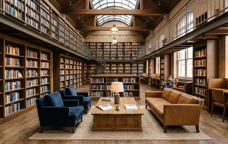 Library interior design