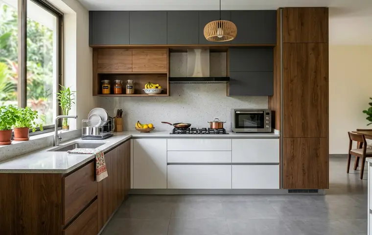 Modern modular kitchen design Bangladesh