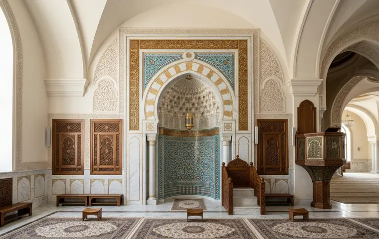 Mosque mihrab design & execution
