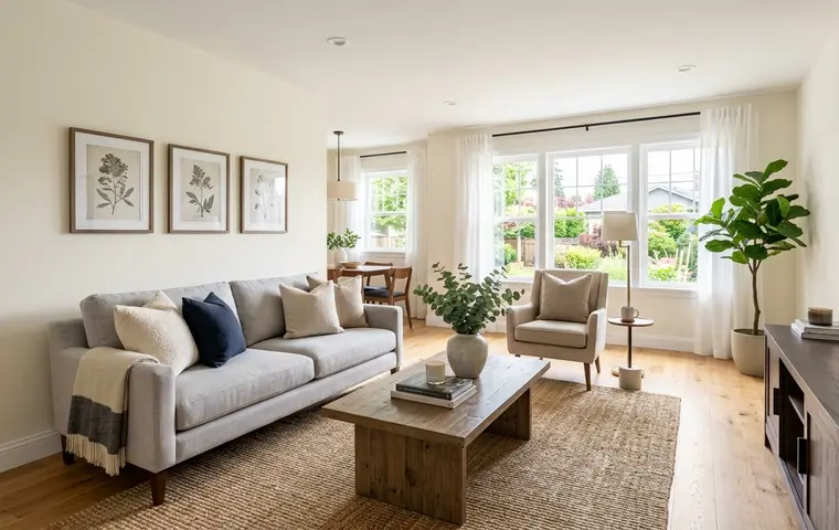 Home staging for sale/rent (furnished look)