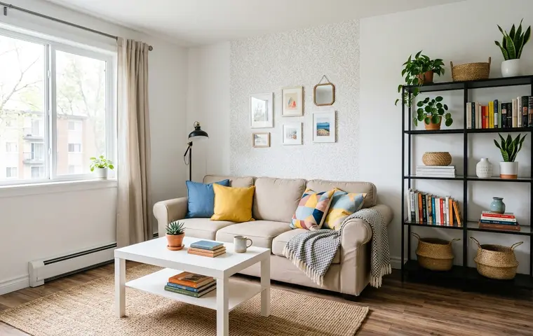 Rental apartment interior makeover (budget)