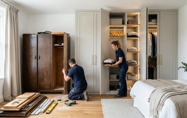Wardrobe replacement and upgrade