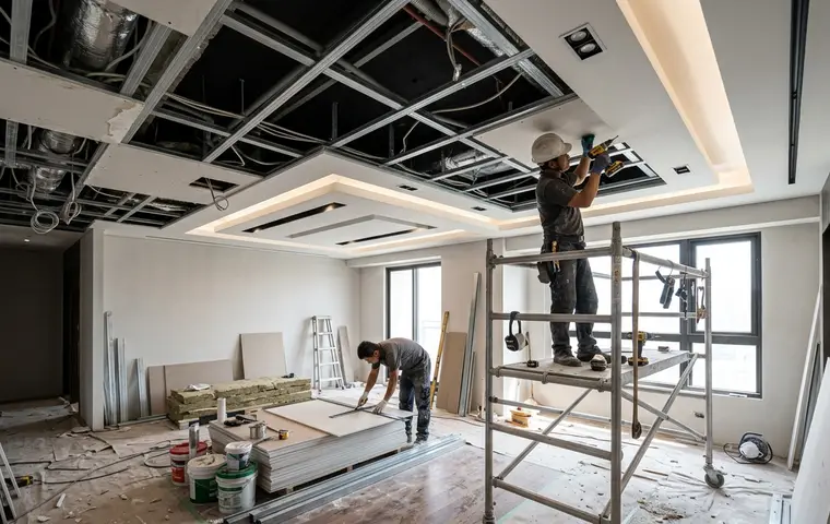 False ceiling repair and redesign