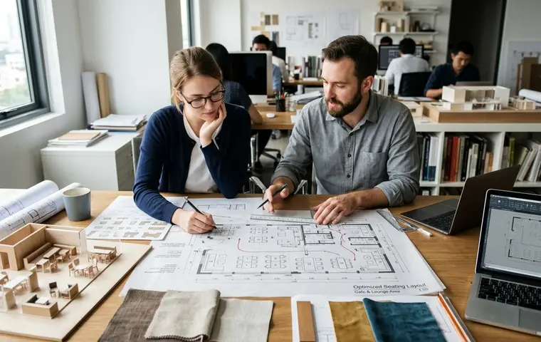Seating layout planning (covers optimization)