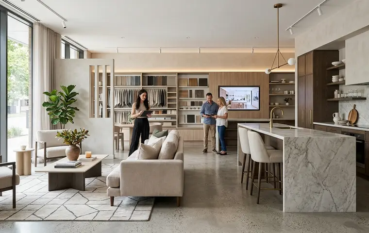 Showroom interior design & execution