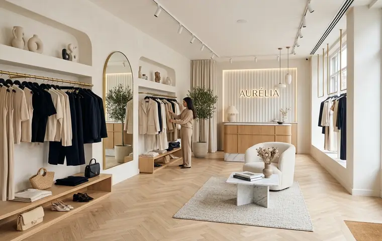 Fashion boutique interior design