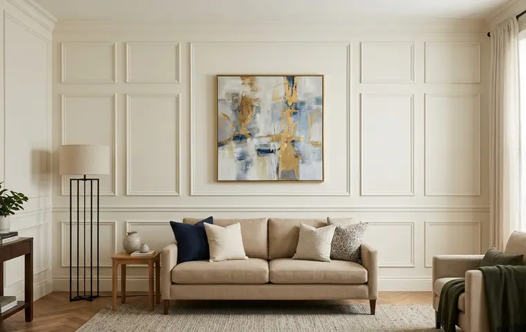 Wall molding/panel molding design (modern classic)