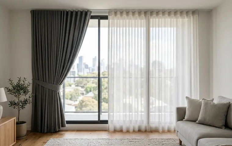 Sheer + blackout curtain package