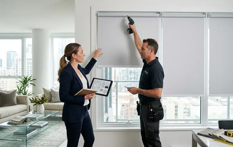 Roller blind supply & installation coordination