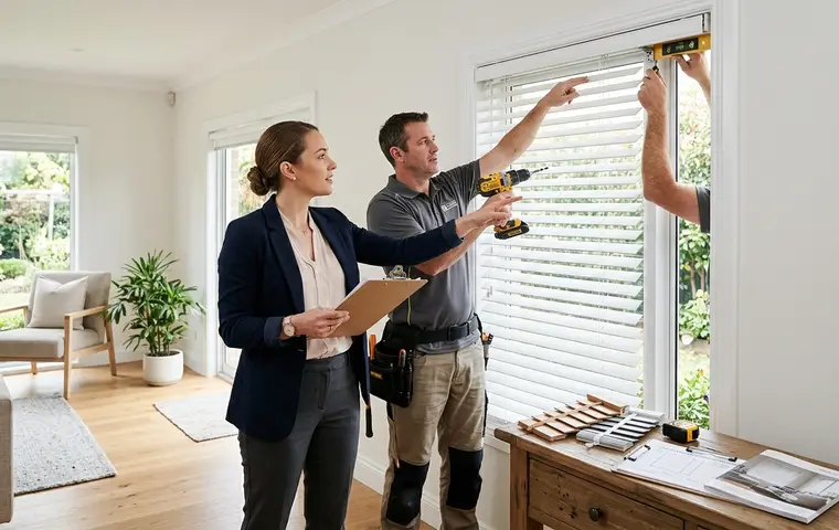 Venetian blind supply & installation coordination