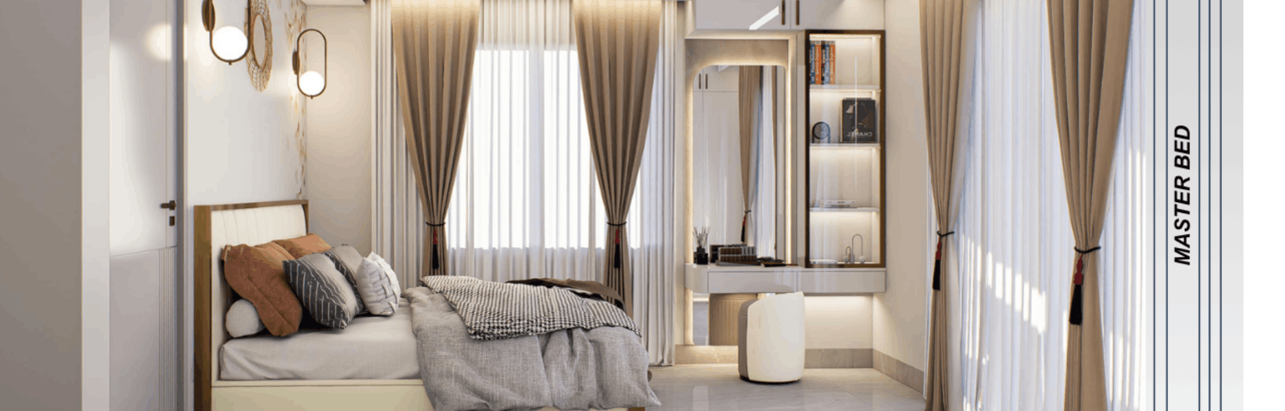 Bedroom Interior Design in Cumilla | Habibur Residence
