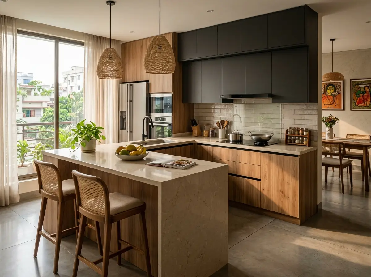 3D rendering for kitchen design