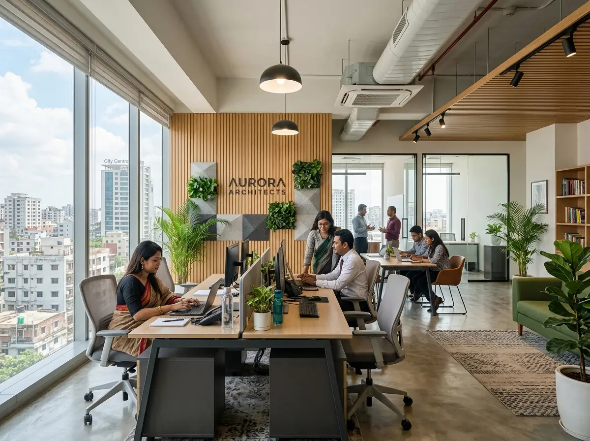 3D rendering for office interior