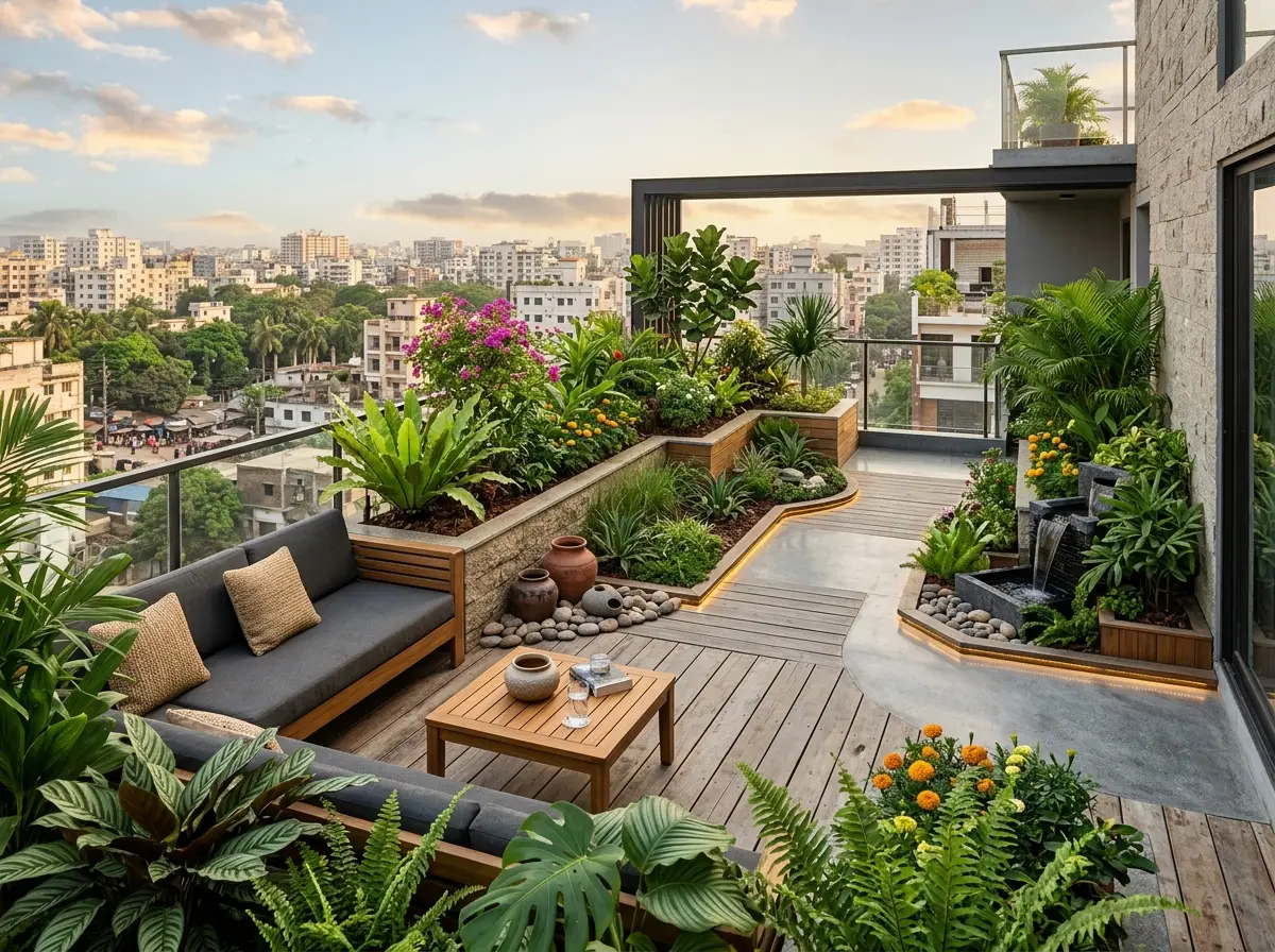 Cool rooftops fast: Interior Design in Bangladesh