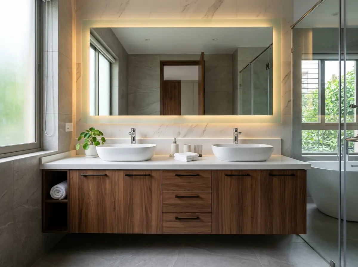 Vanity cabinet design & installation
