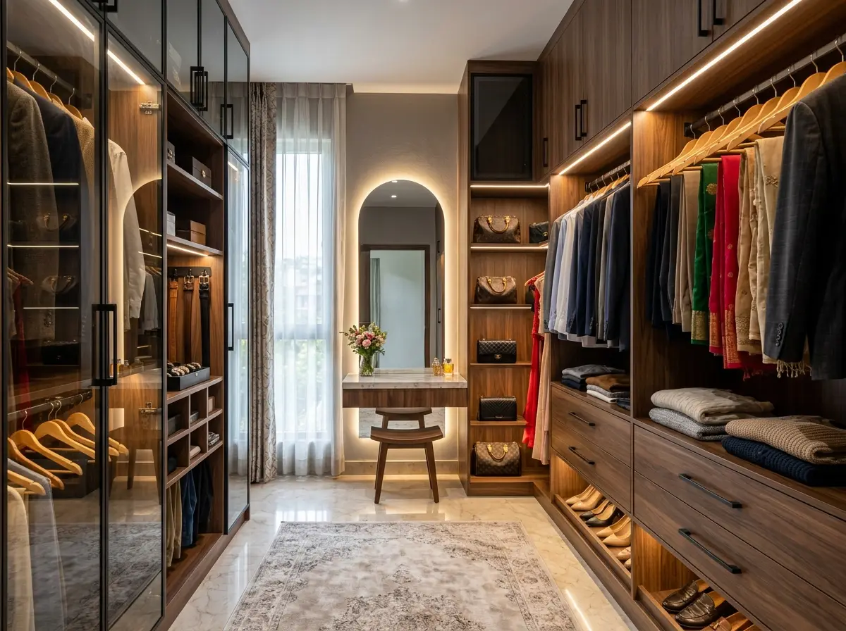 Stop wasting space: Interior Design in Bangladesh for closets