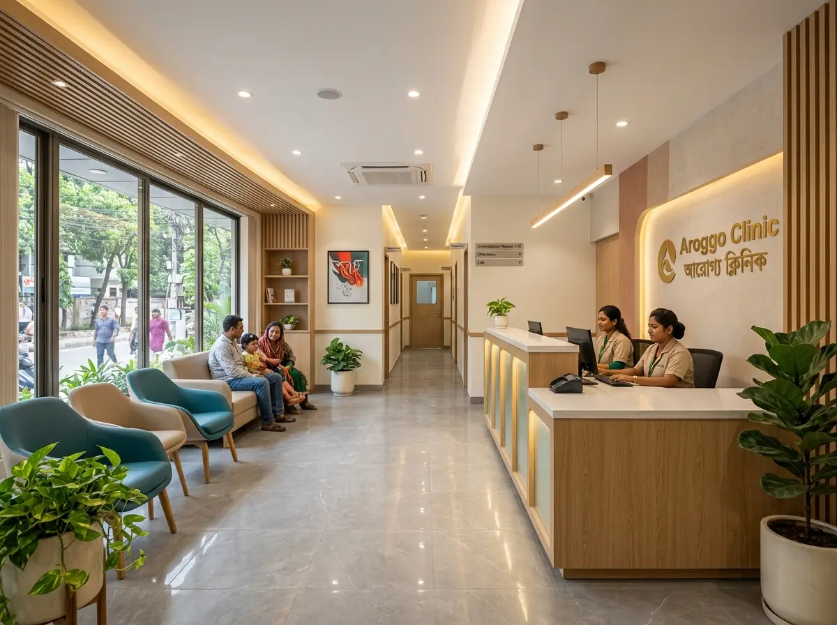 Faster openings with clinic interior design & execution