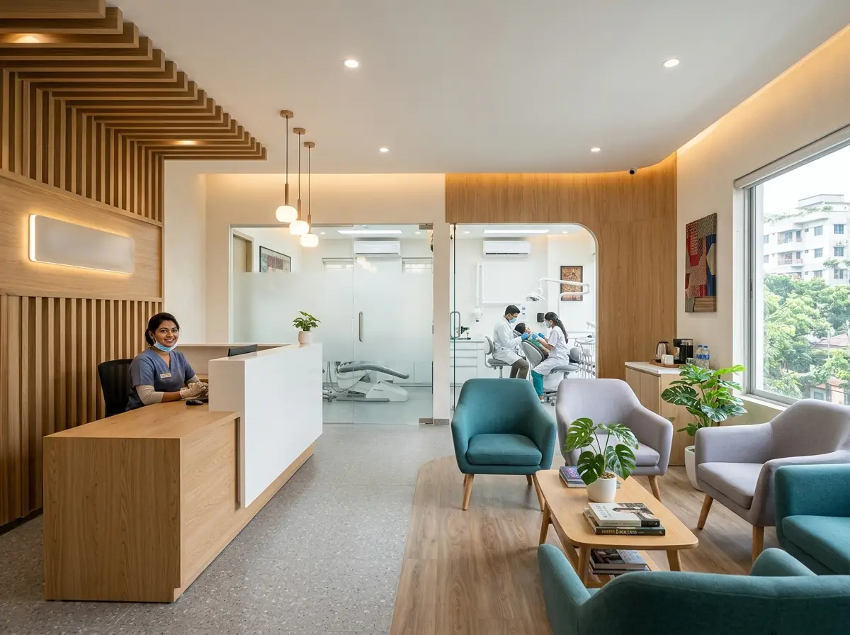 Dental clinic interior design
