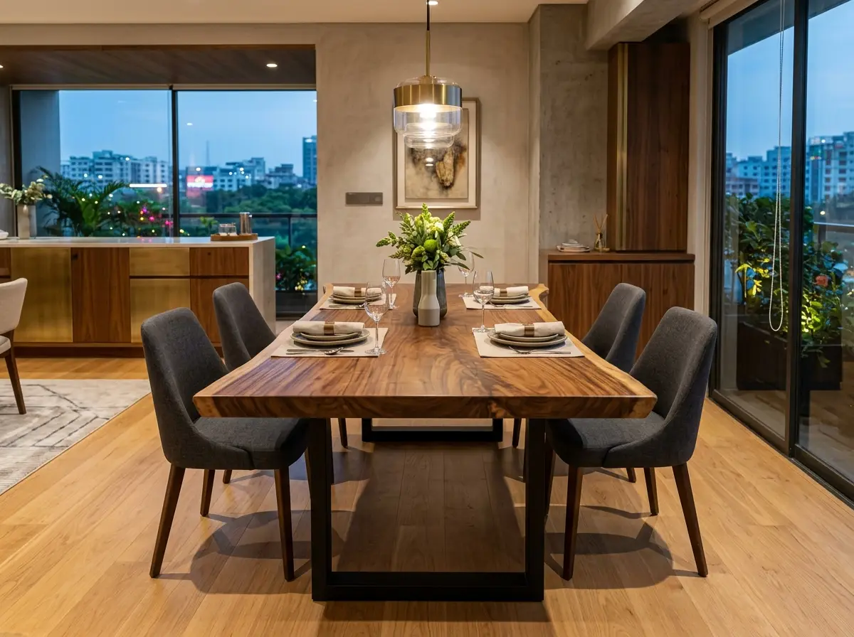 Custom dining table design & fabrication