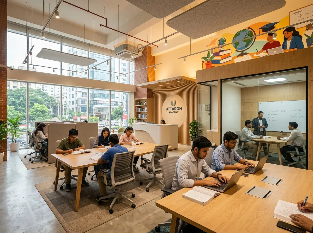 Coaching center interior design