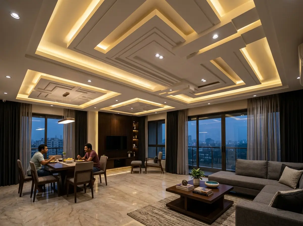 False ceiling design & execution (gypsum)