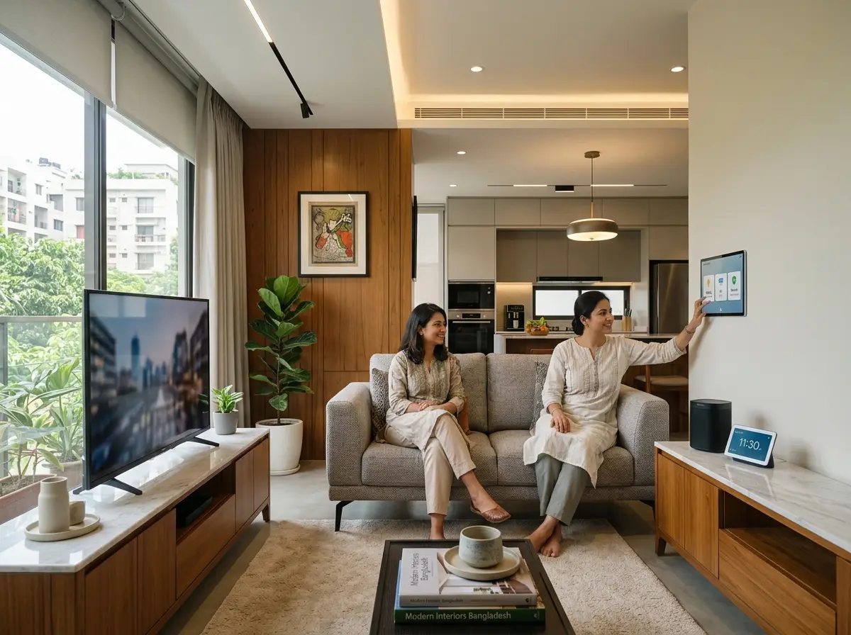 Control Your Home Faster with Interior Design in Bangladesh