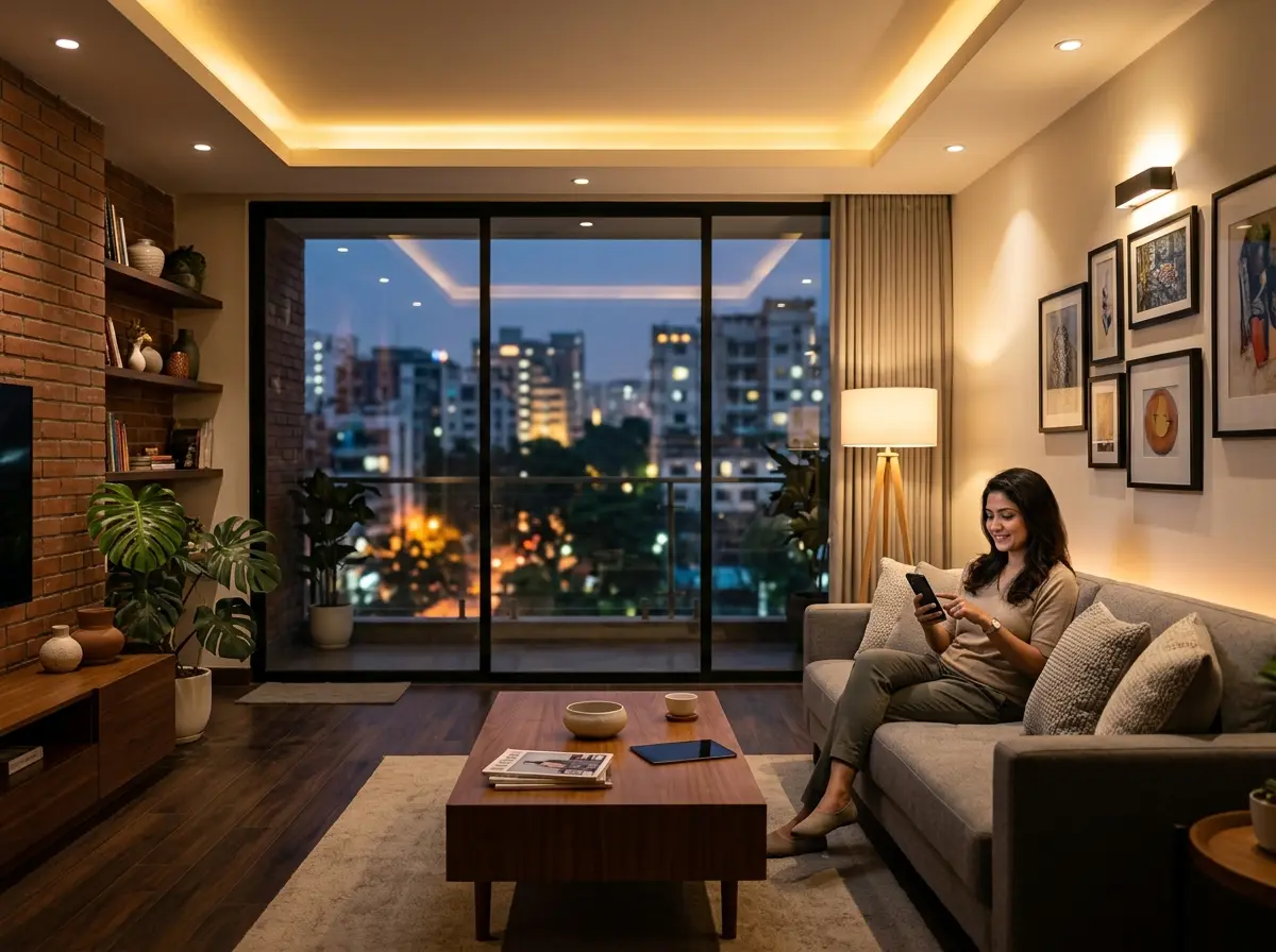 Smart lighting scenes design
