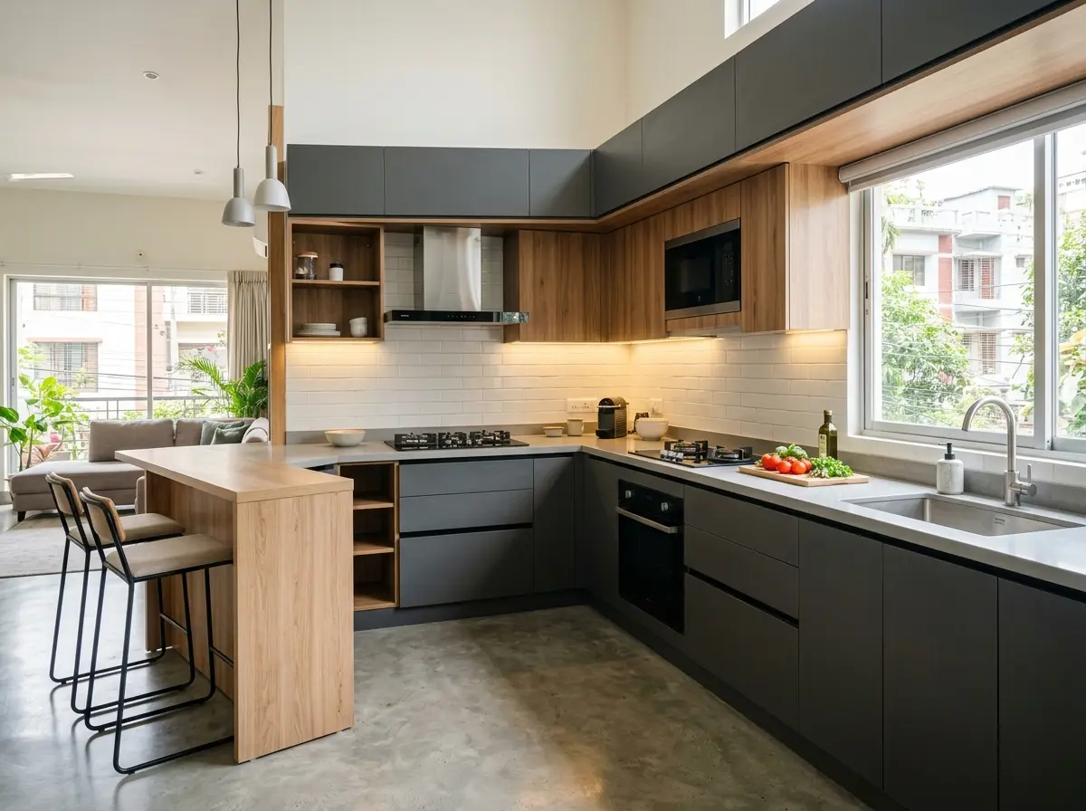Modular kitchen design & installation Dhaka