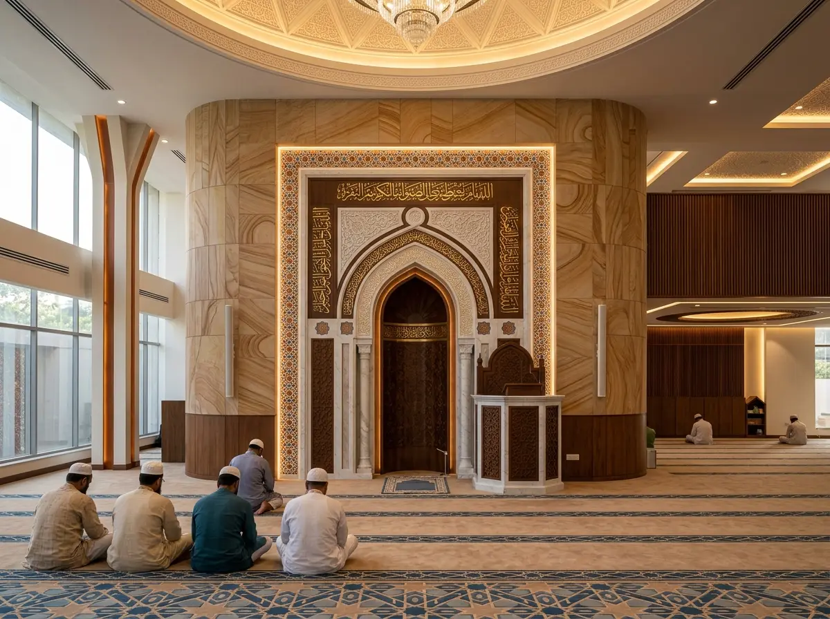 Mosque mihrab design & execution