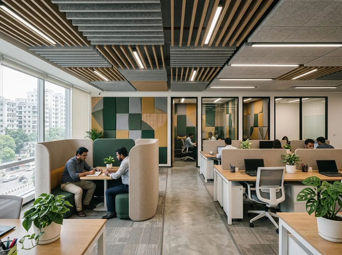 Noise down, focus up: Interior Design in Bangladesh