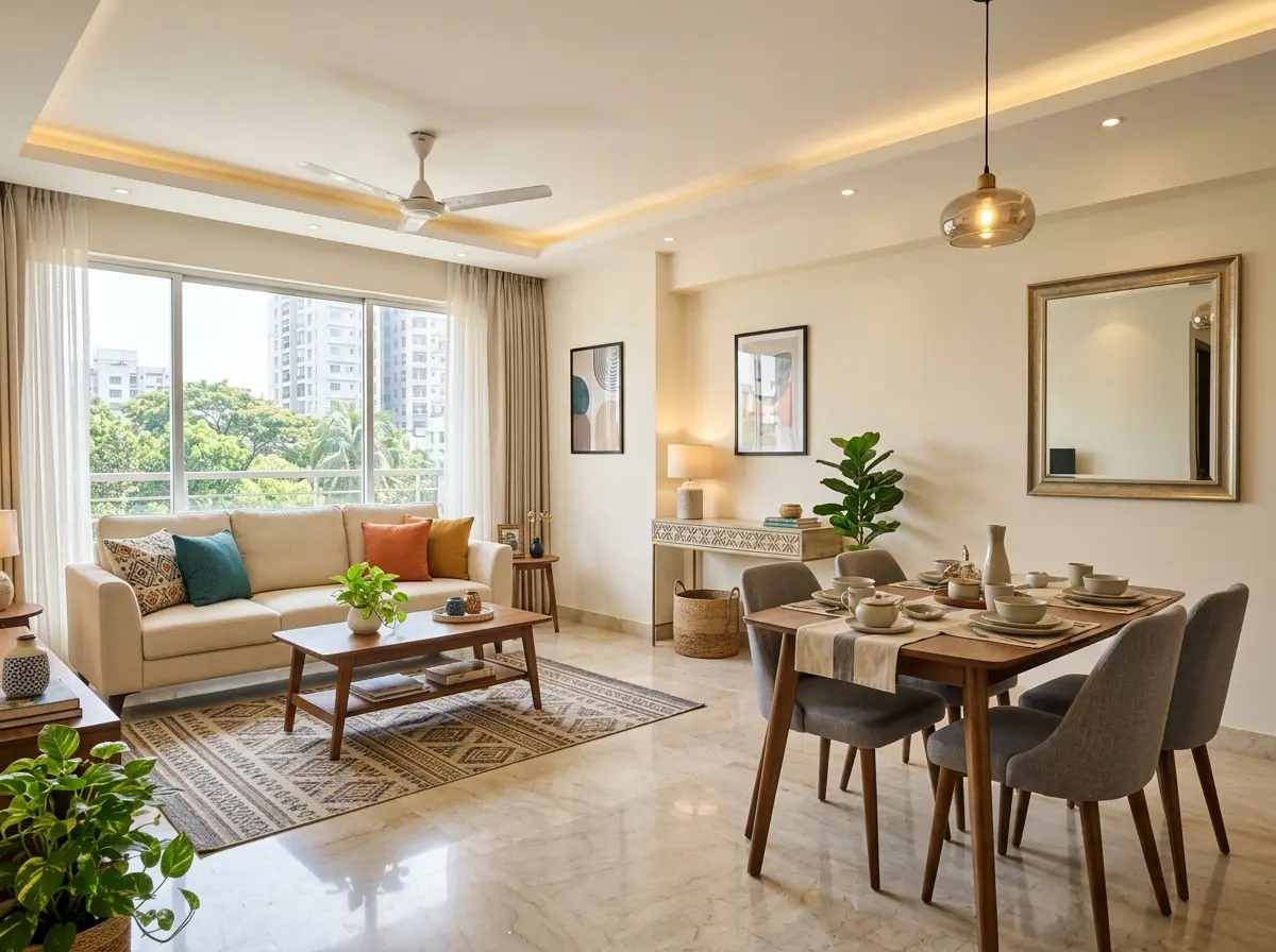 Home staging for sale/rent (furnished look)
