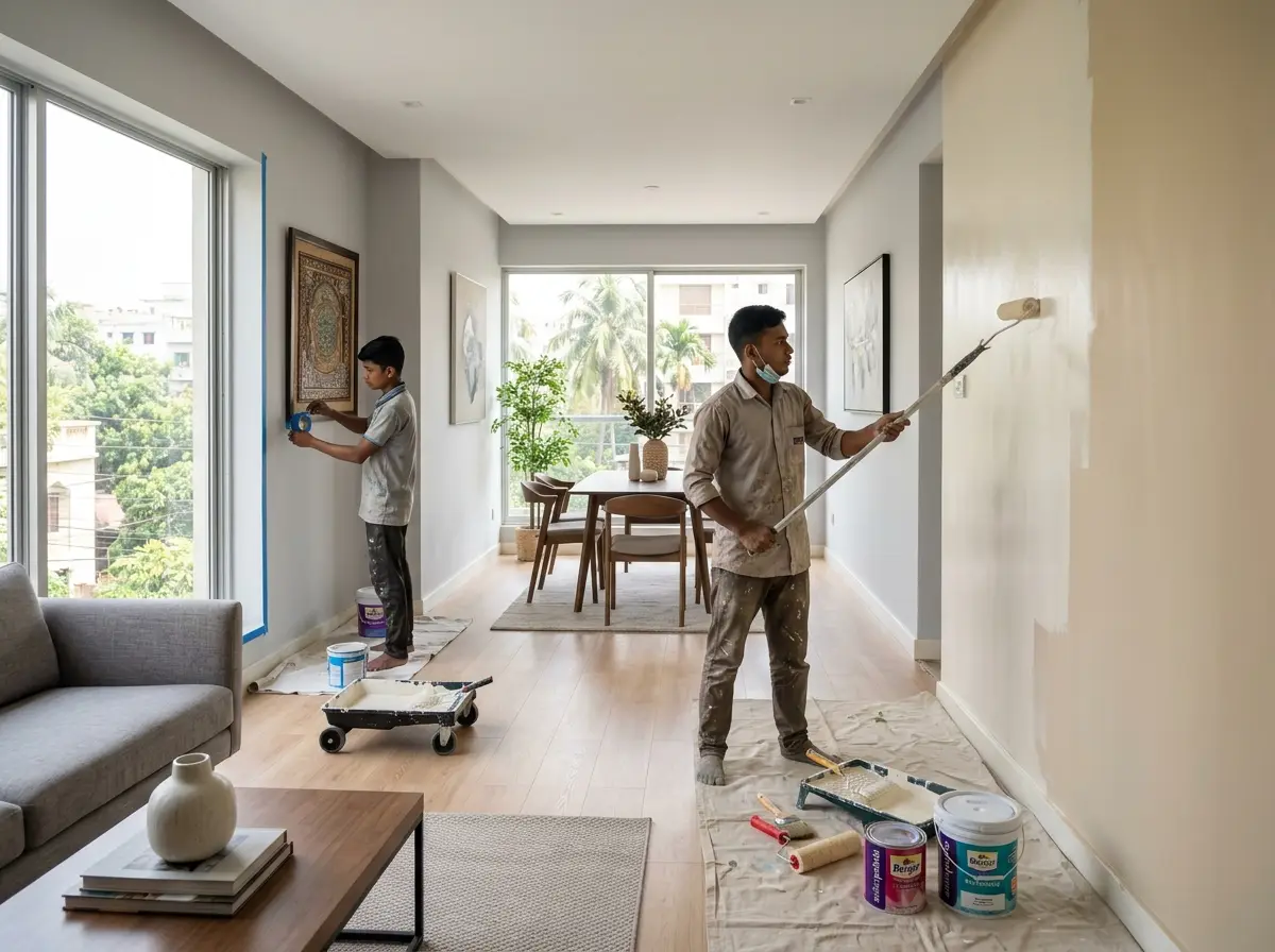 Fresh Interior Design in Bangladesh, fast repaint refresh