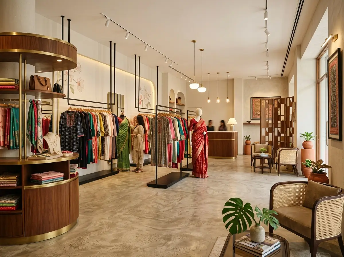 Fashion boutique interior design