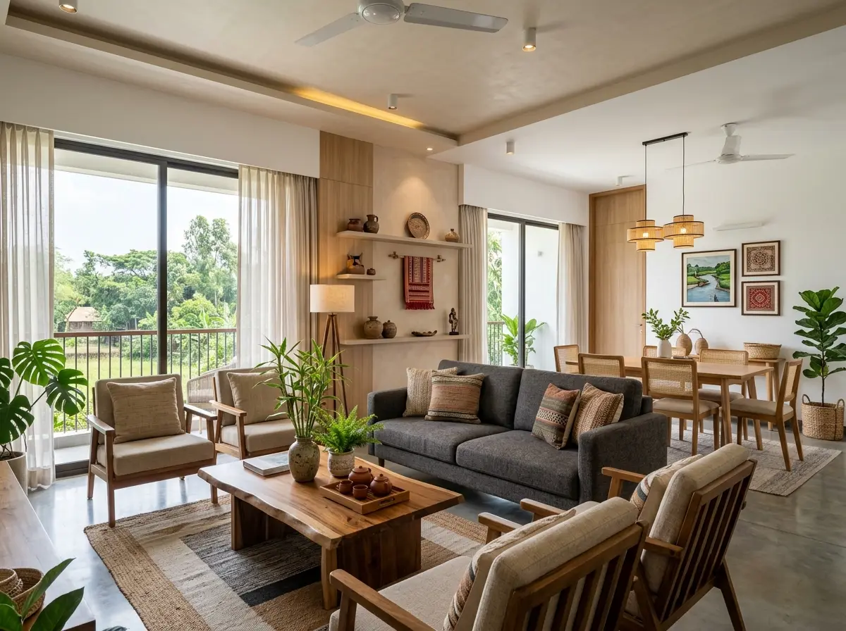 Fresh Interior Design in Kurigram District