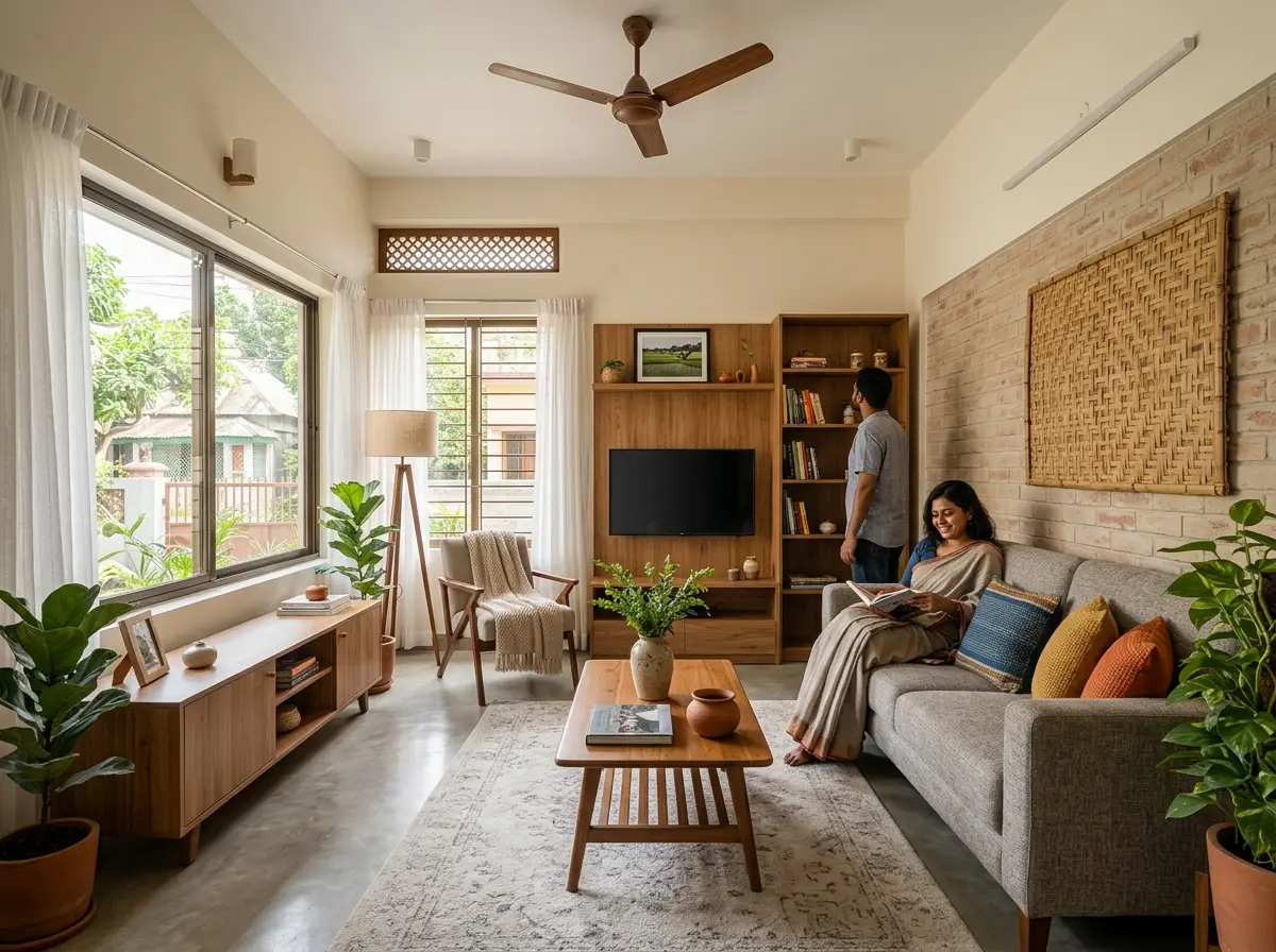 Fresh, functional Interior Design in Nilphamari District