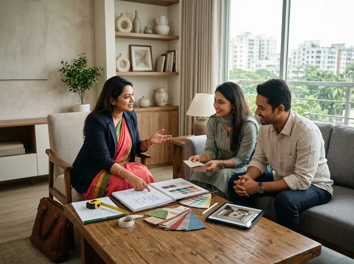 Interior design consultation (on-site)
