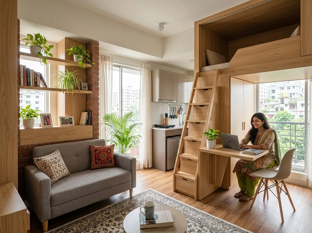 Space planning for small apartments